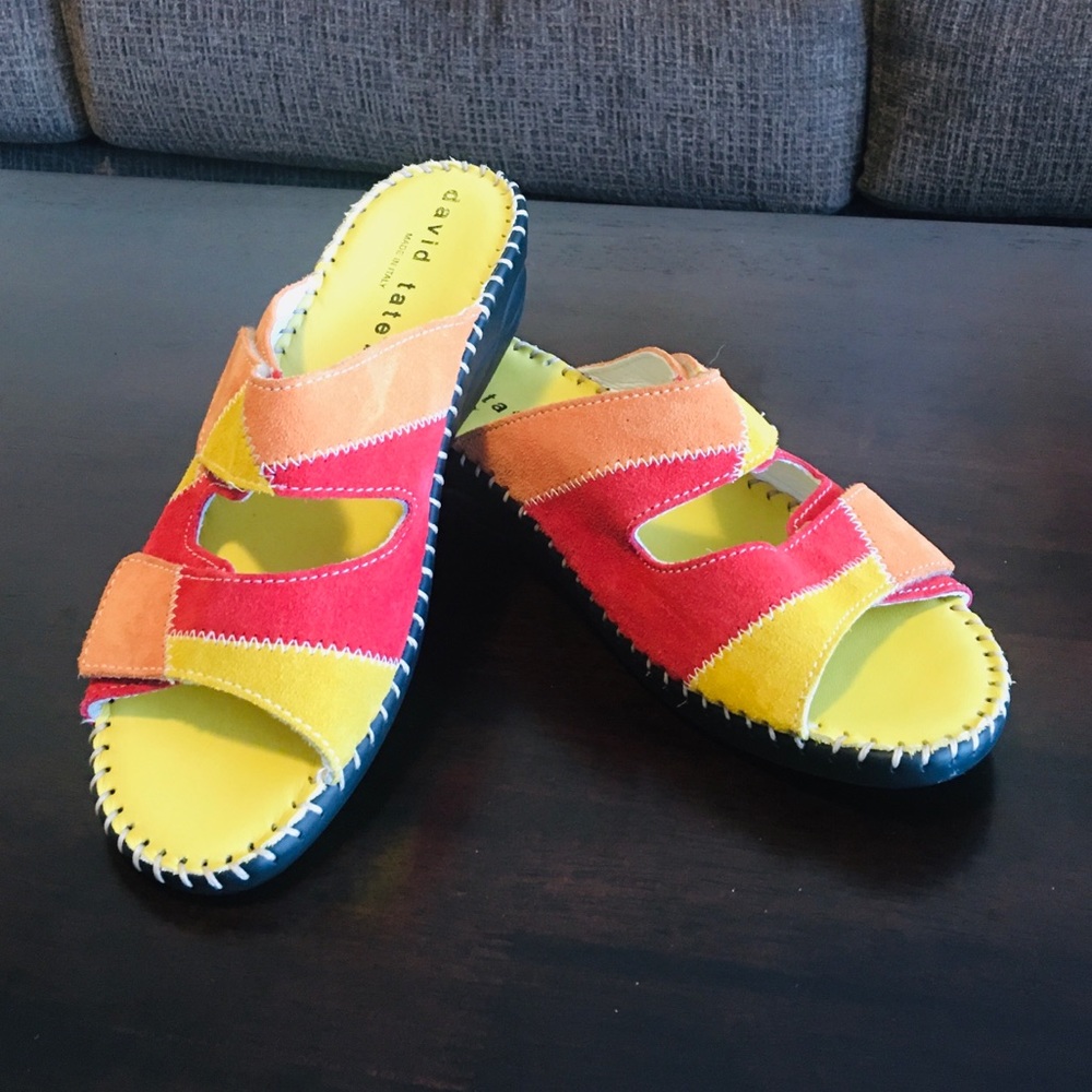 NWOT David Tate Slip-ons size 7